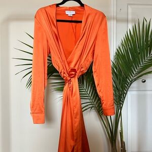 Never Fully Dressed Wrap Dress